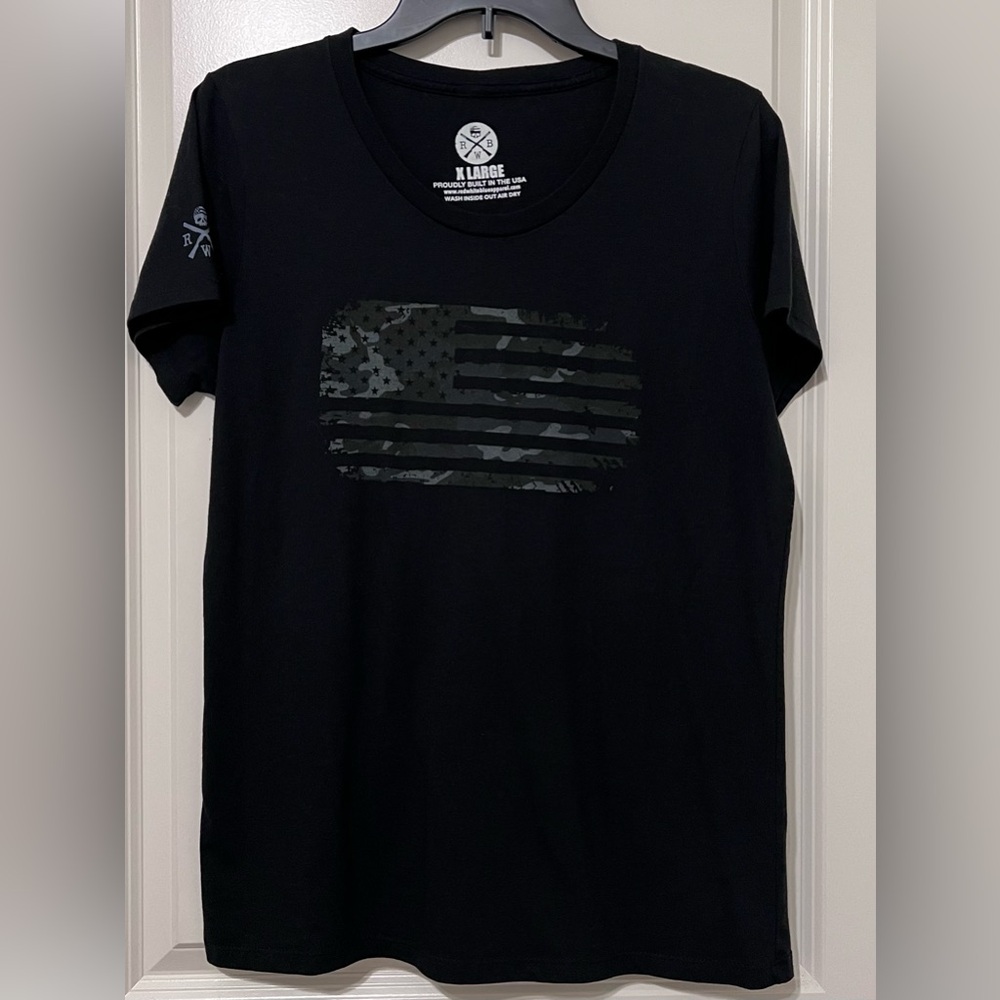 Camouflage American Flag T-Shirt